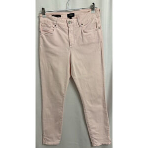 NYDJ Women's 6 Light Pink Ami Skinny Ankle Jeans Barbie Pastel Spring Preppy